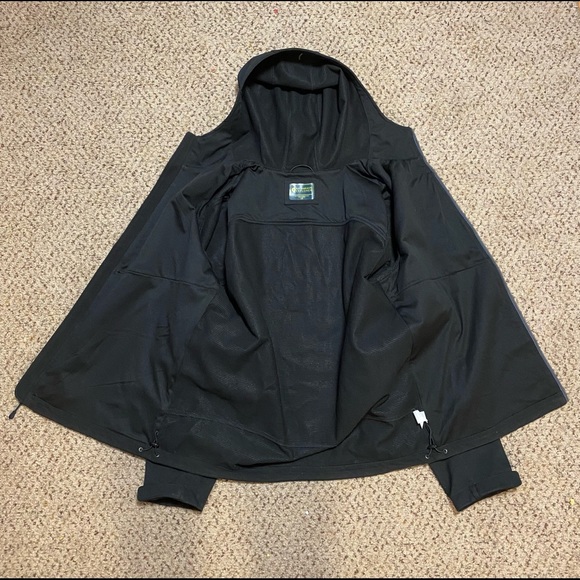 Toronto blue jays black windbreaker button up Sz M - Picture 3 of 4